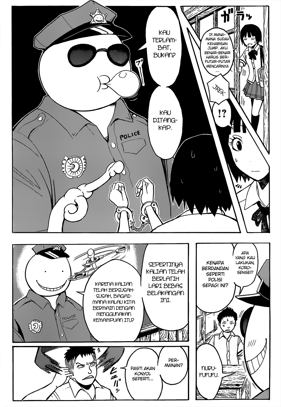 Halaman 9 dari Ansatsu Kyoushitsu Chapter 81