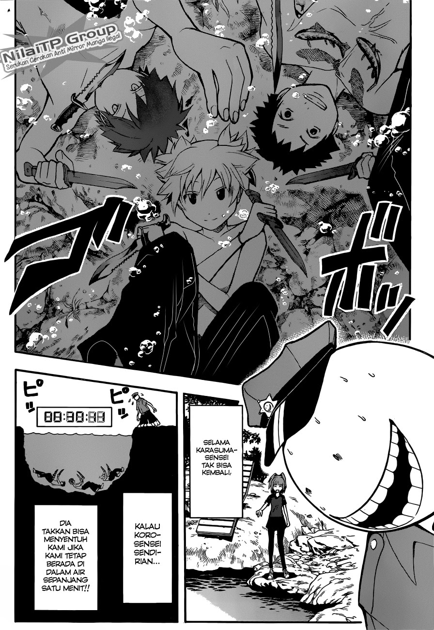 Halaman 18 dari Ansatsu Kyoushitsu Chapter 82