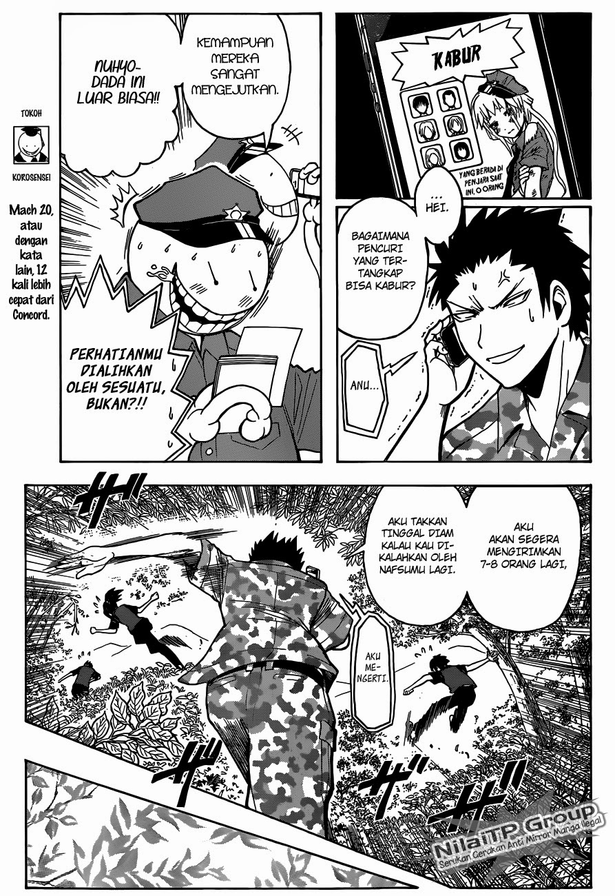 Halaman 8 dari Ansatsu Kyoushitsu Chapter 82