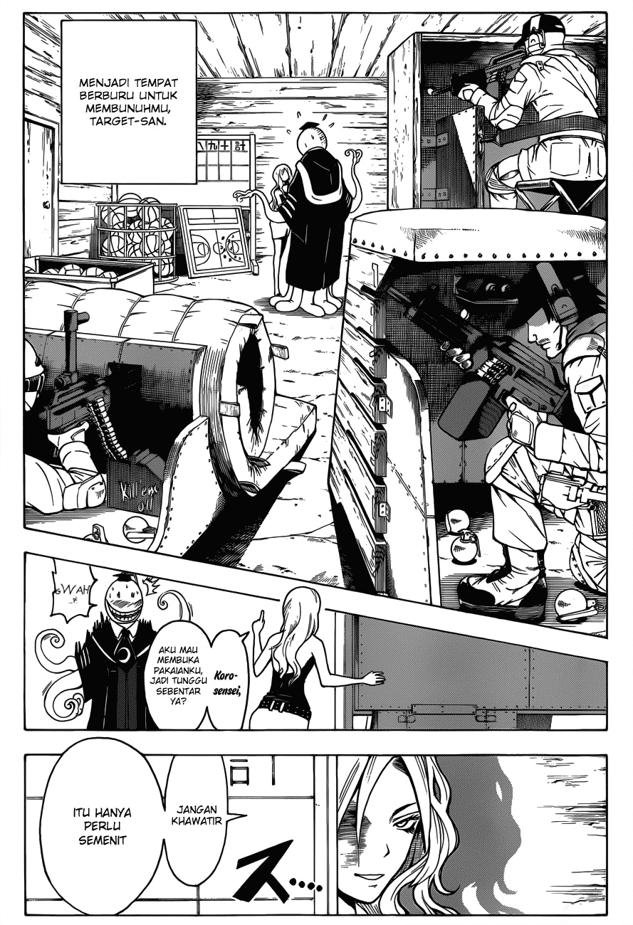 Halaman 10 dari Ansatsu Kyoushitsu Chapter 9