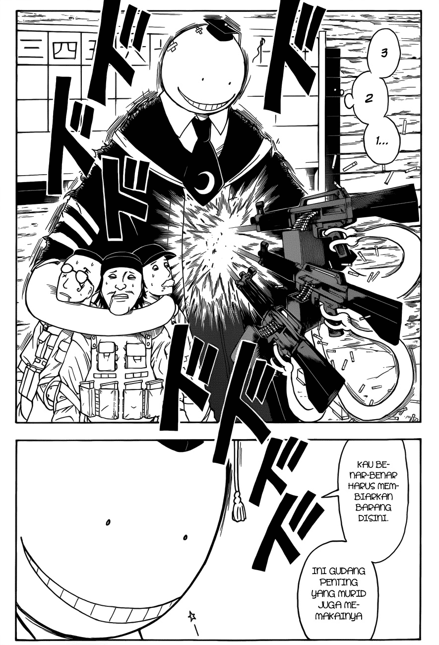 Halaman 13 dari Ansatsu Kyoushitsu Chapter 9