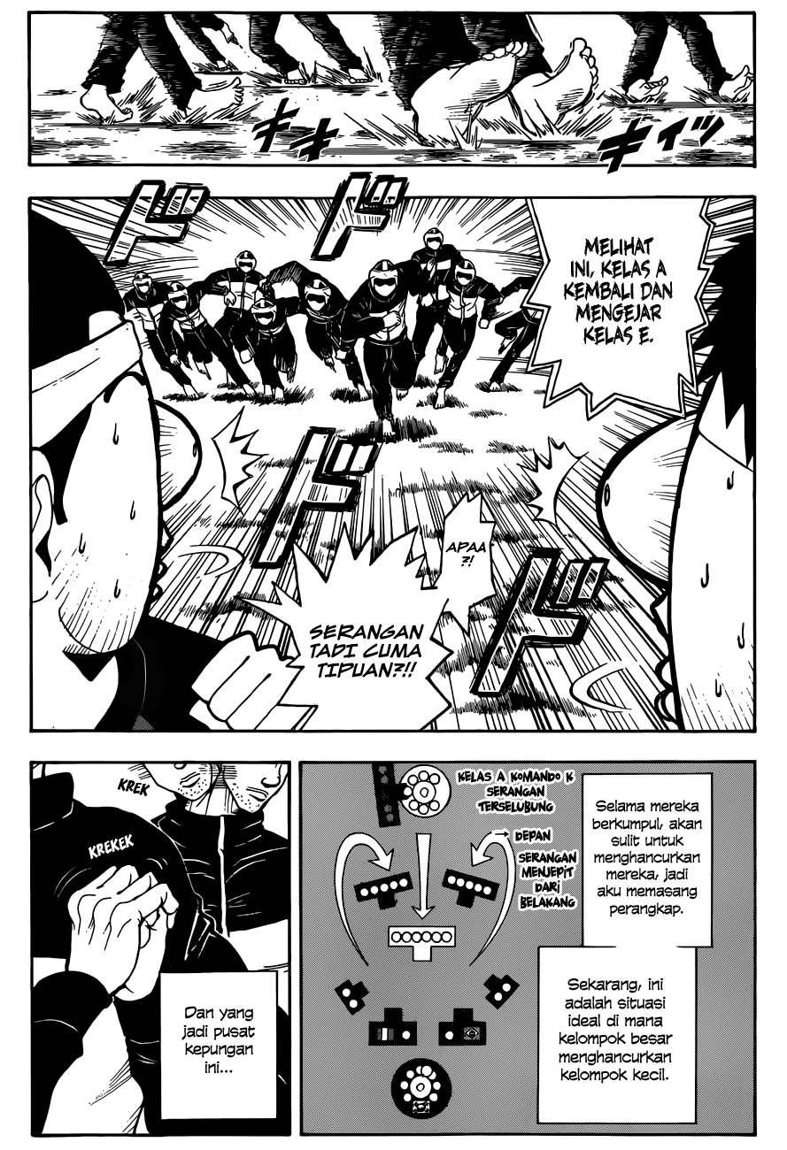 Halaman 13 dari Ansatsu Kyoushitsu Chapter 91