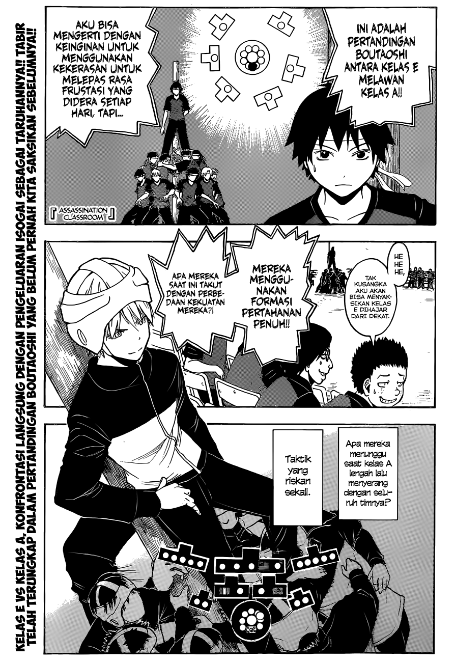 Halaman 2 dari Ansatsu Kyoushitsu Chapter 91