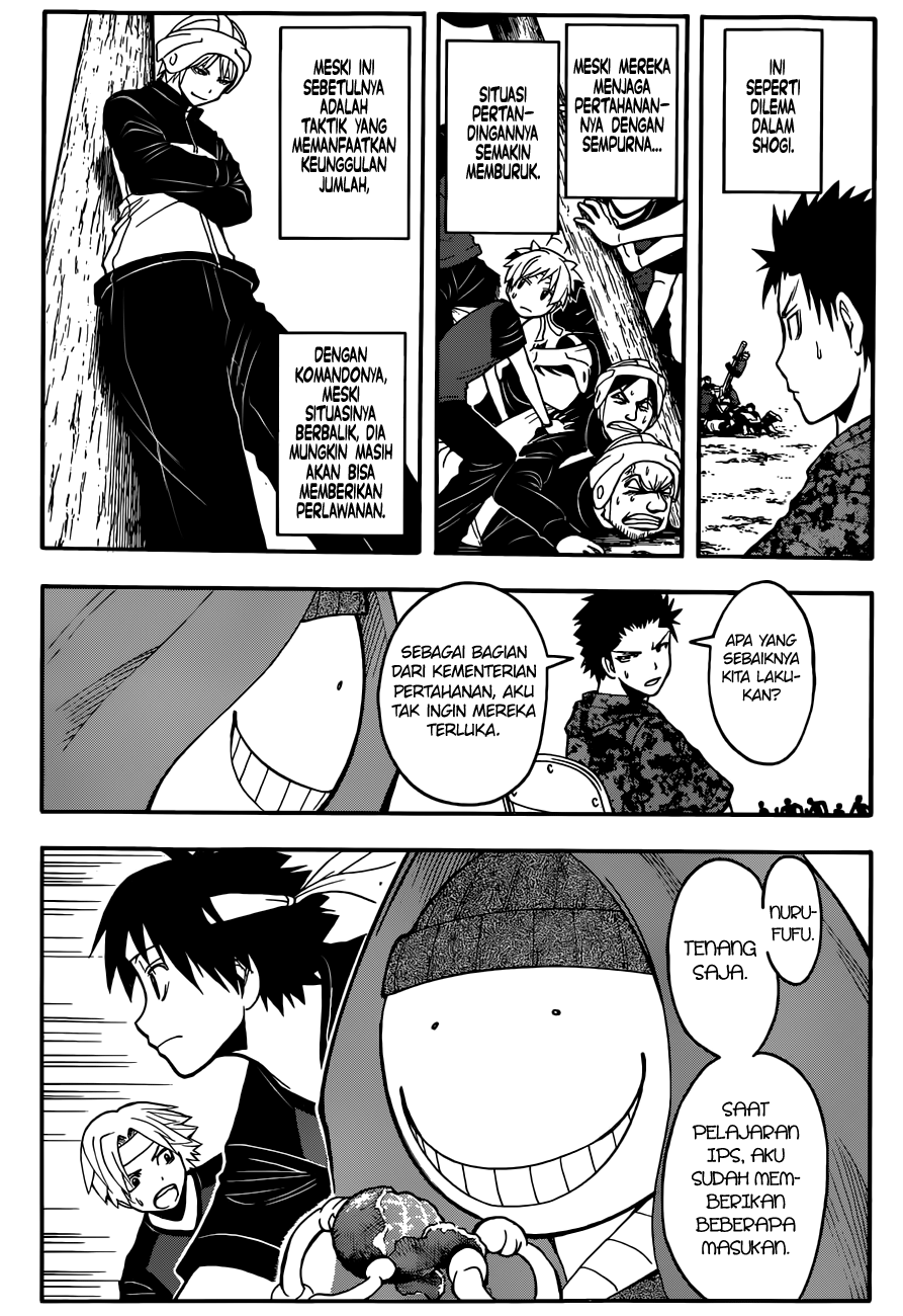 Halaman 15 dari Ansatsu Kyoushitsu Chapter 92