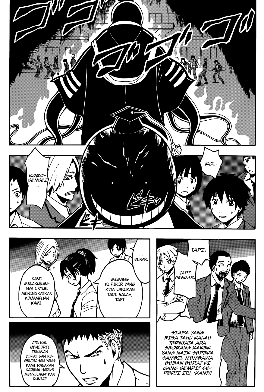 Halaman 14 dari Ansatsu Kyoushitsu Chapter 95