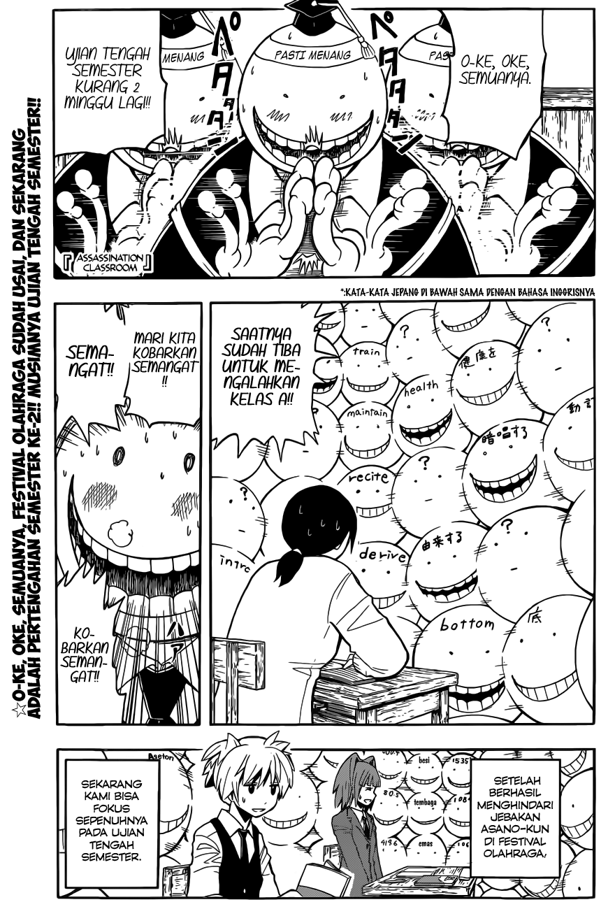 Halaman 2 dari Ansatsu Kyoushitsu Chapter 95
