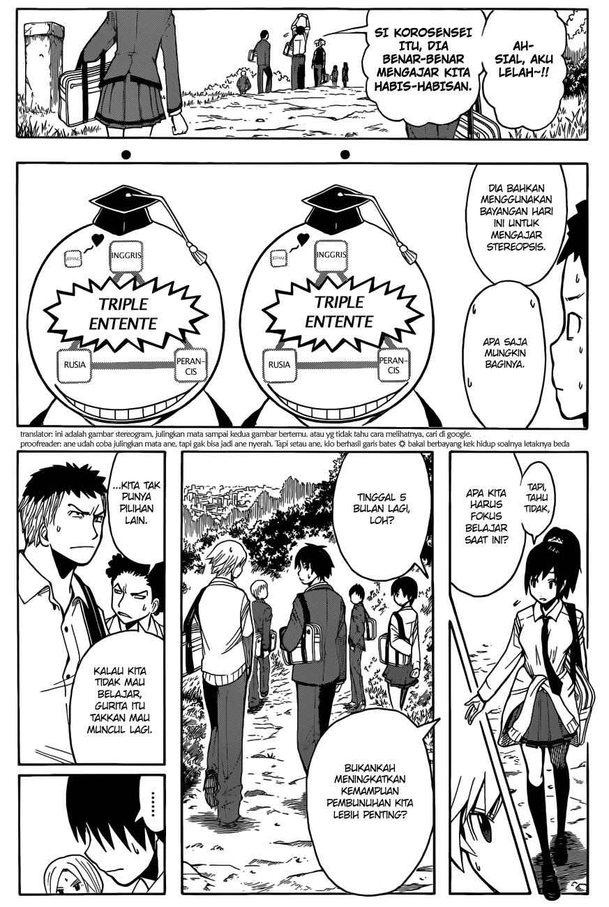 Halaman 5 dari Ansatsu Kyoushitsu Chapter 95