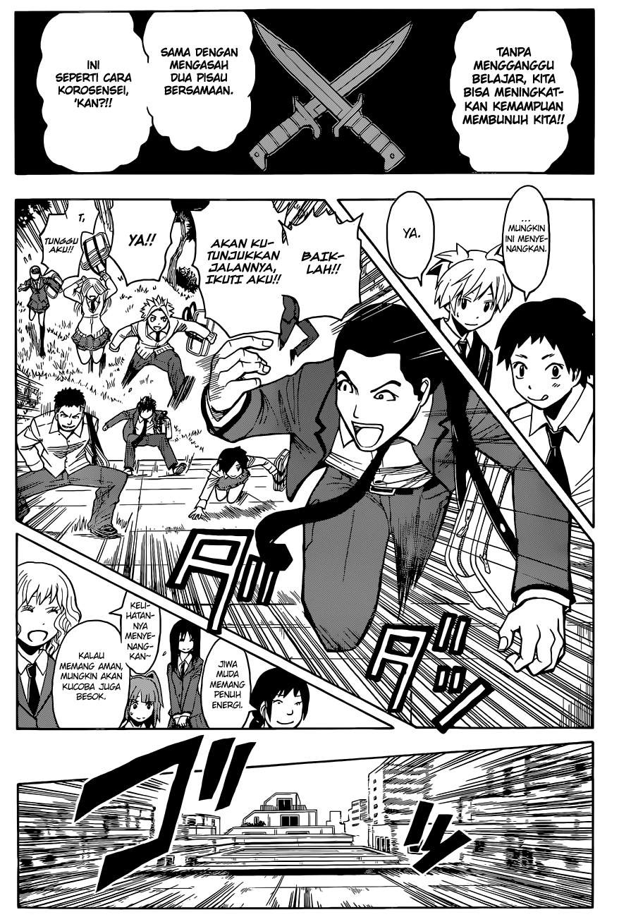 Halaman 8 dari Ansatsu Kyoushitsu Chapter 95