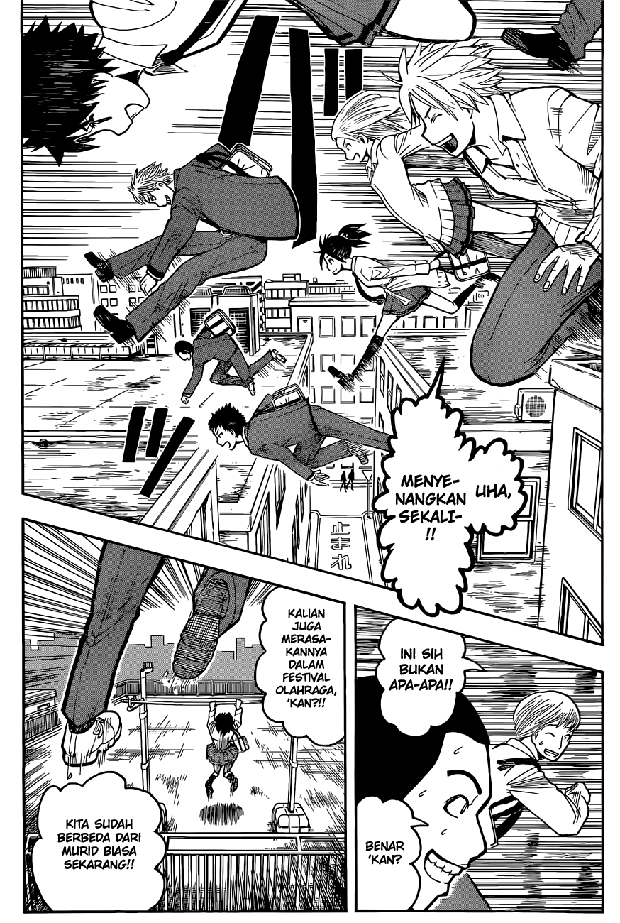 Halaman 9 dari Ansatsu Kyoushitsu Chapter 95