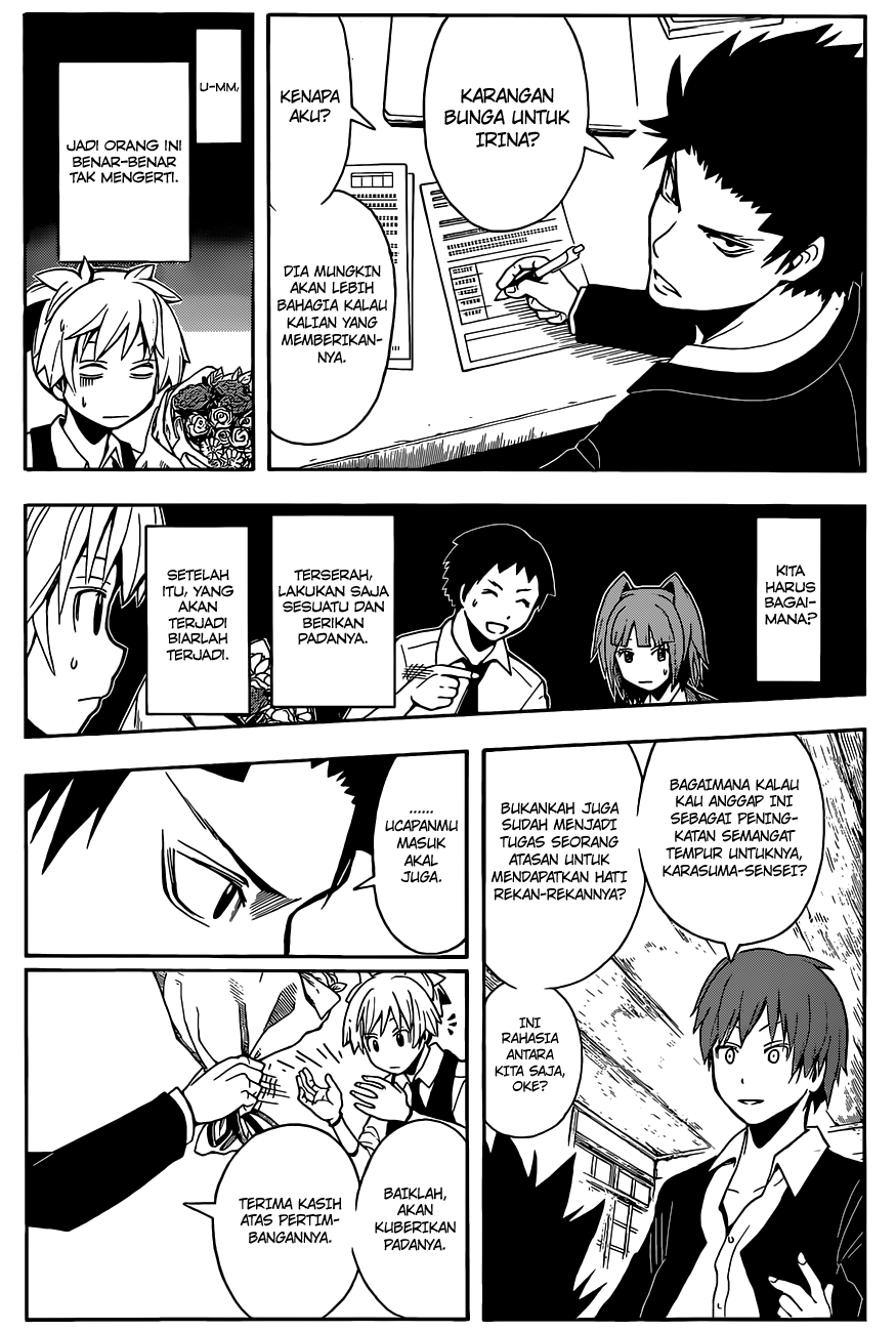 Halaman 13 dari Ansatsu Kyoushitsu Chapter 99