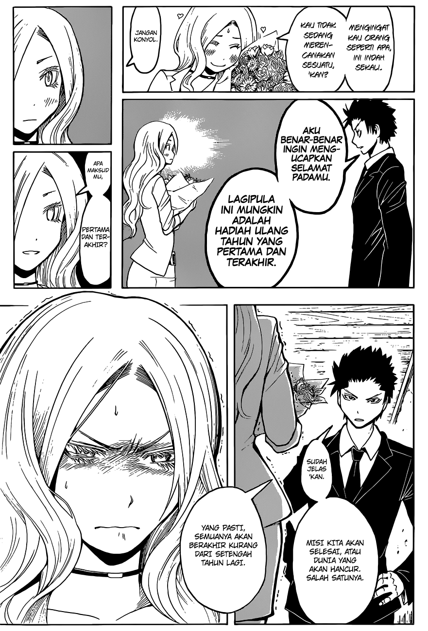 Halaman 16 dari Ansatsu Kyoushitsu Chapter 99