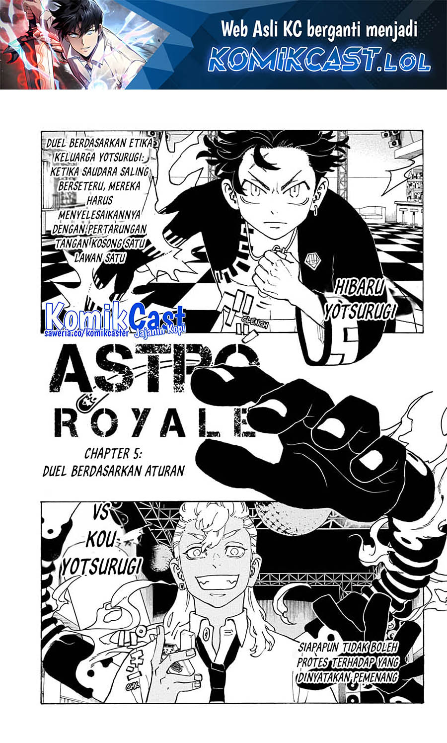 Halaman 2 dari Negai no Astro Chapter 5