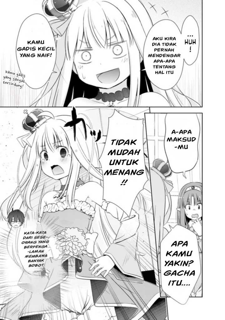 Halaman 10 dari Attouteki Gacha Un de Isekai o Nariagaru! Chapter 14