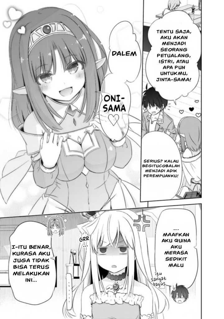 Halaman 4 dari Attouteki Gacha Un de Isekai o Nariagaru! Chapter 14