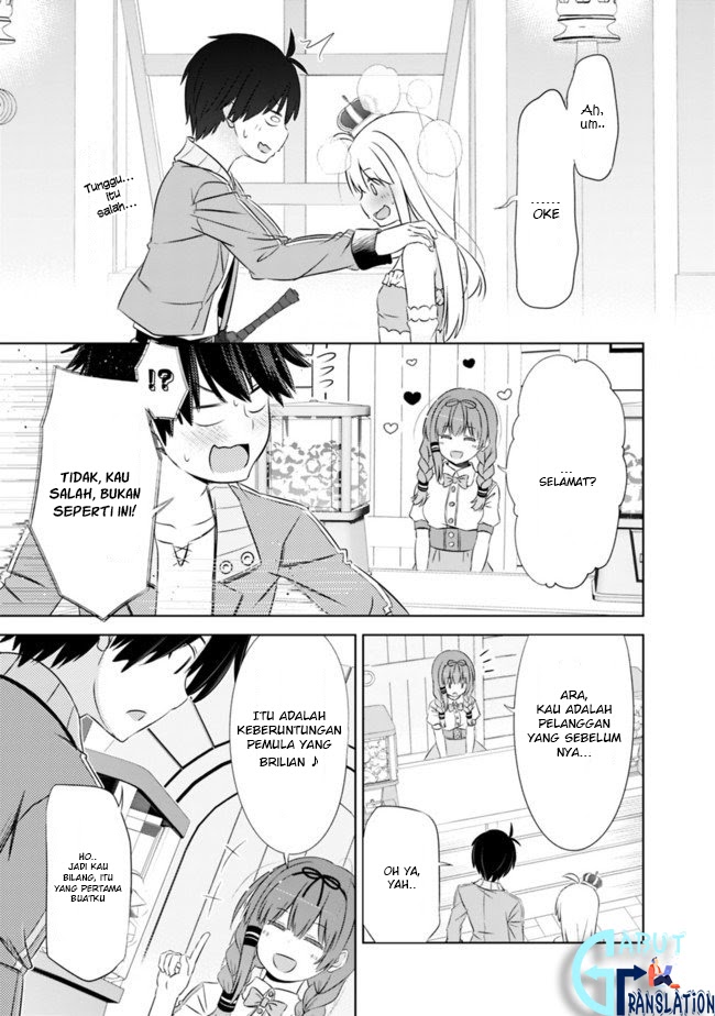 Halaman 12 dari Attouteki Gacha Un de Isekai o Nariagaru! Chapter 6