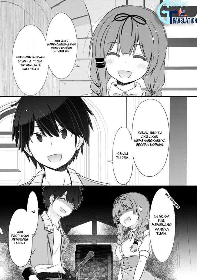 Halaman 14 dari Attouteki Gacha Un de Isekai o Nariagaru! Chapter 6