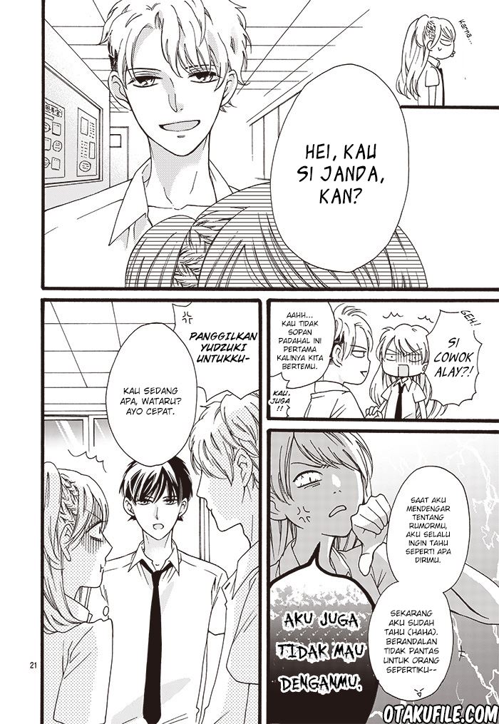 Halaman 21 dari Batsu Ichi JK Chapter 1