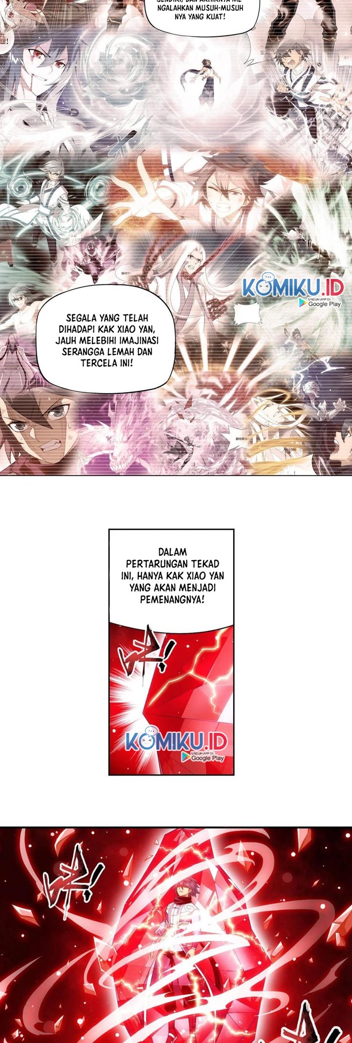 Halaman 10 dari Battle Through the Heavens Chapter 354