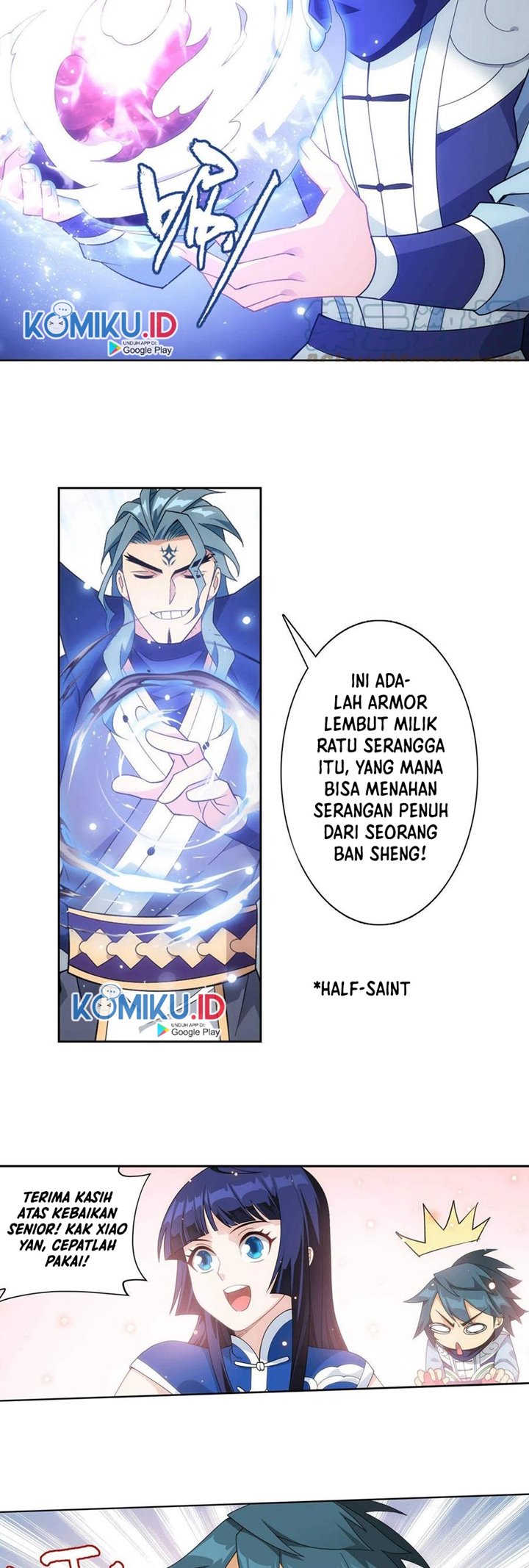 Halaman 18 dari Battle Through the Heavens Chapter 354