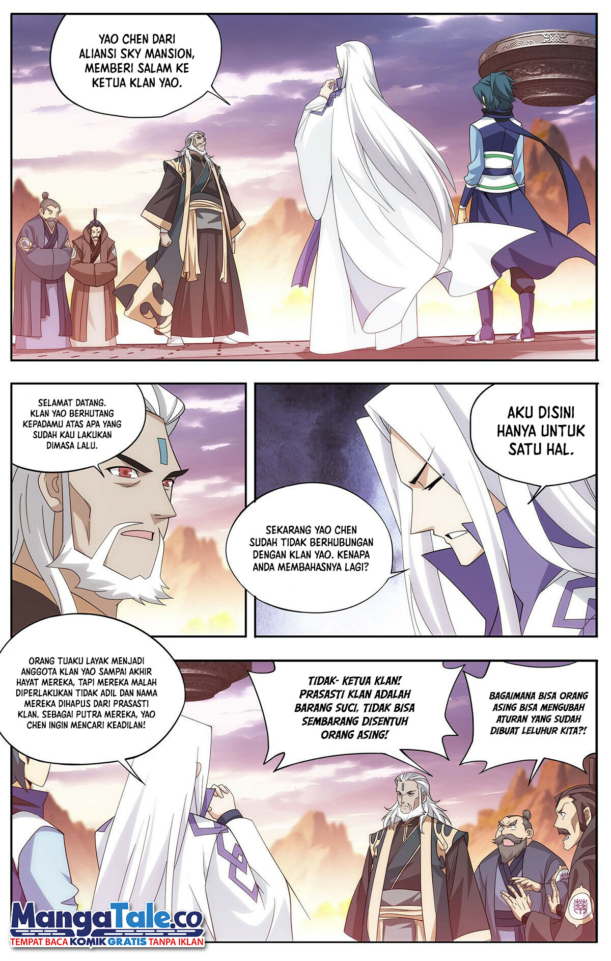Halaman 14 dari Battle Through the Heavens Chapter 436