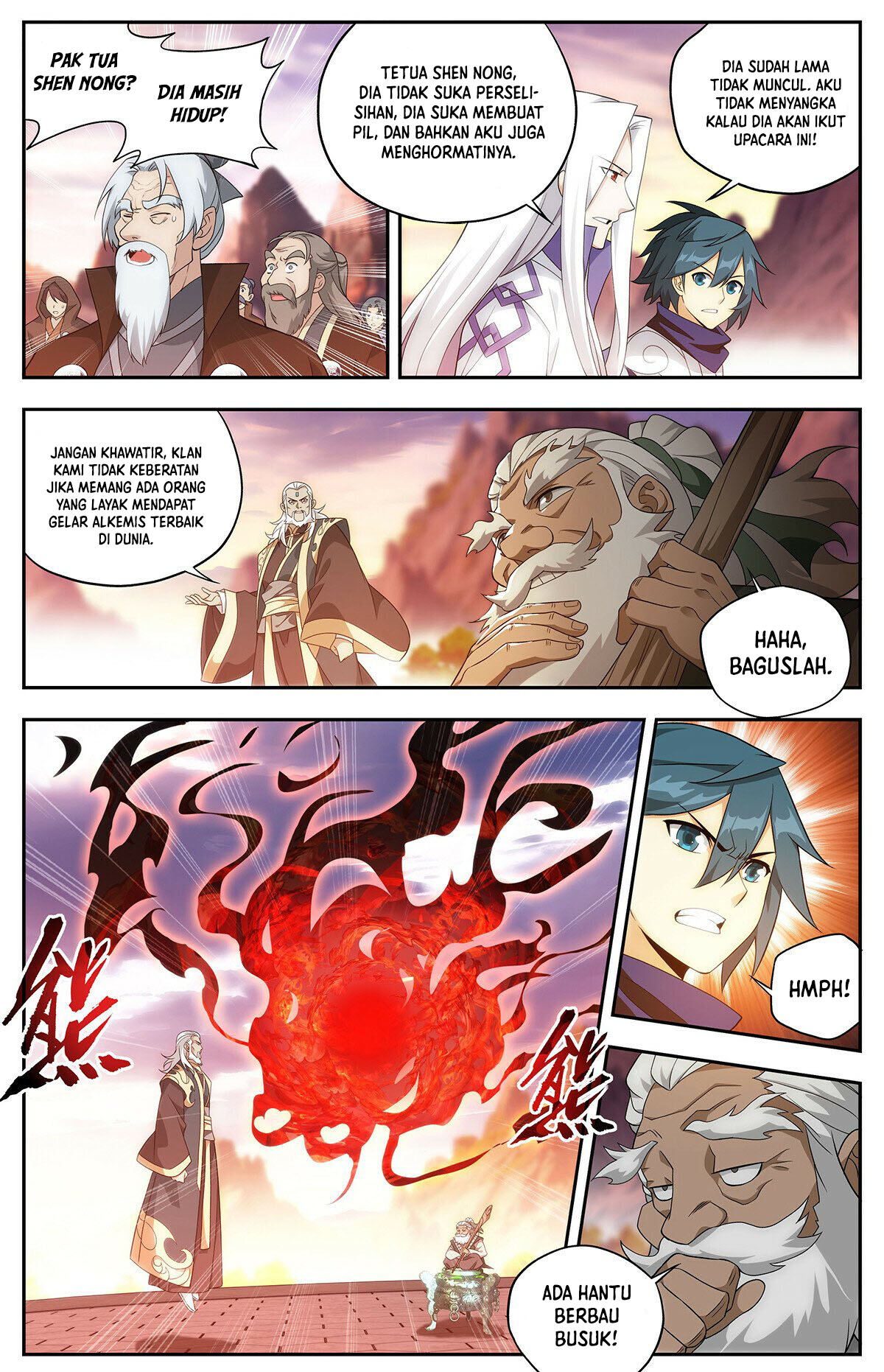 Halaman 19 dari Battle Through the Heavens Chapter 436