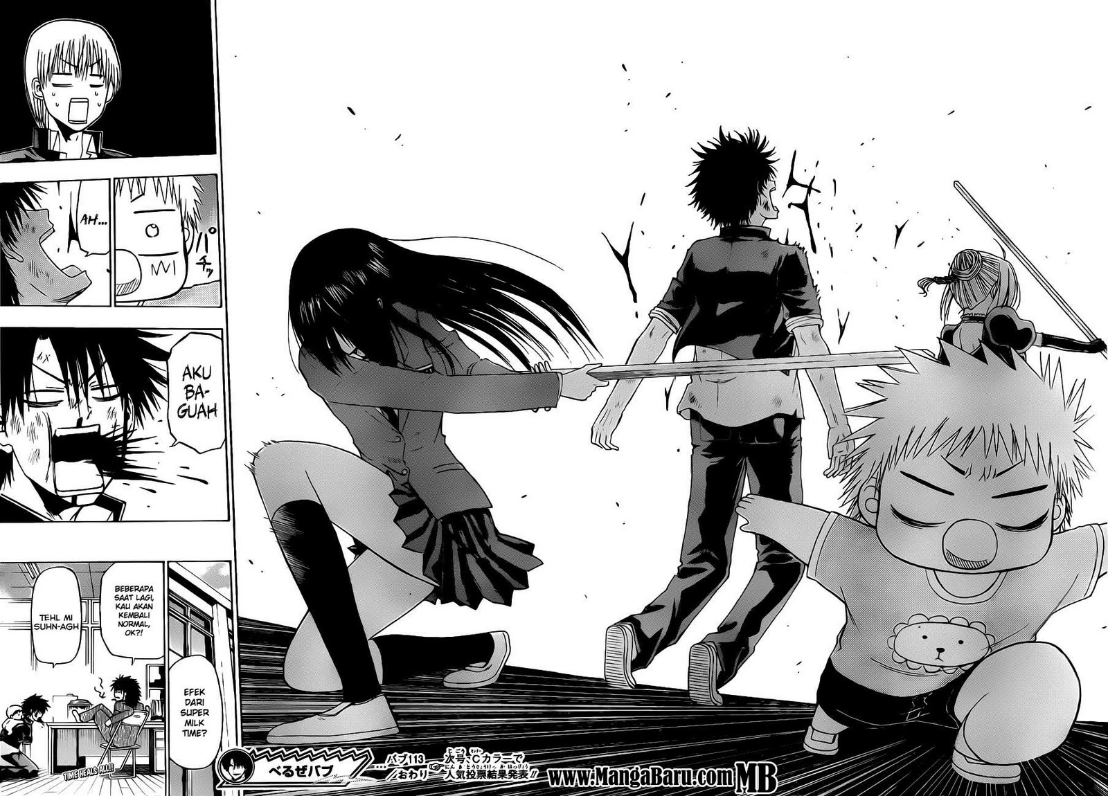 Beelzebub Bangai Hen chapter 113 halaman 20