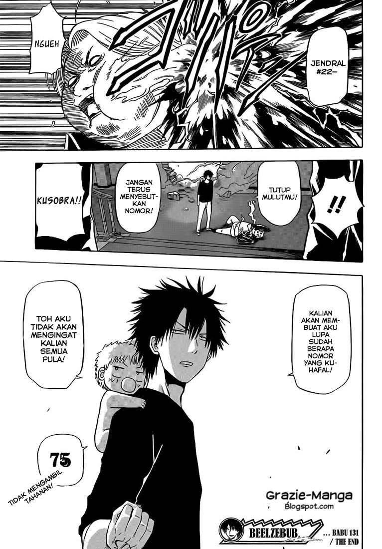 Beelzebub Bangai Hen chapter 131 halaman 17