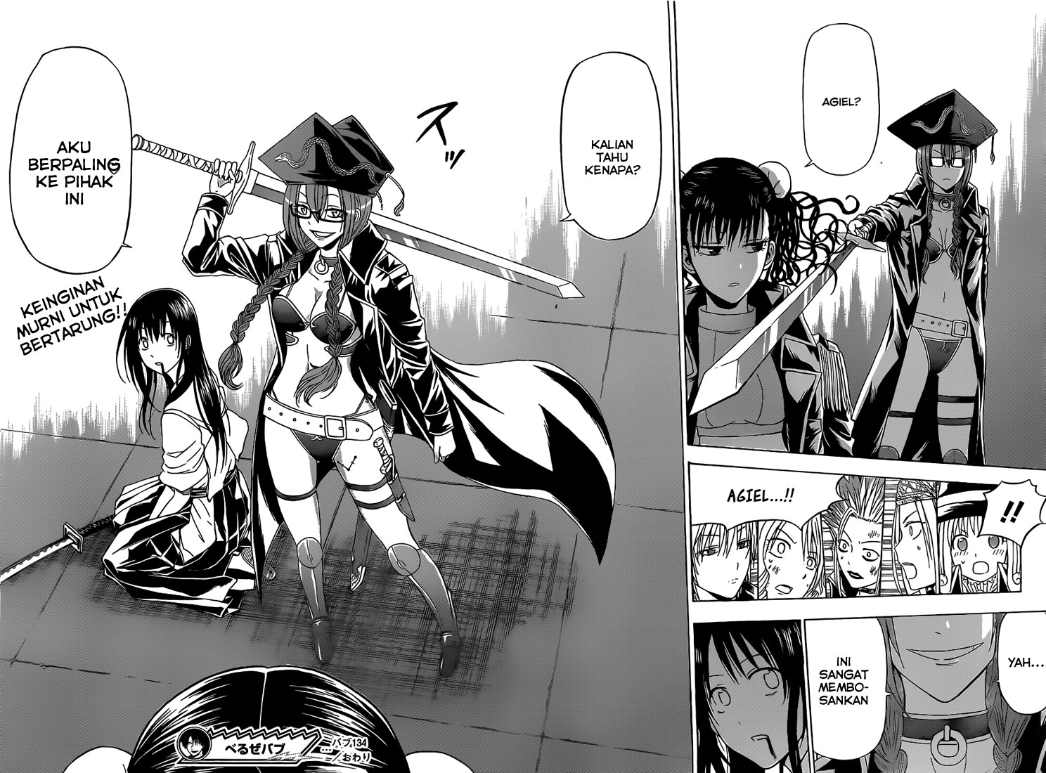 Beelzebub Bangai Hen chapter 134 halaman 19