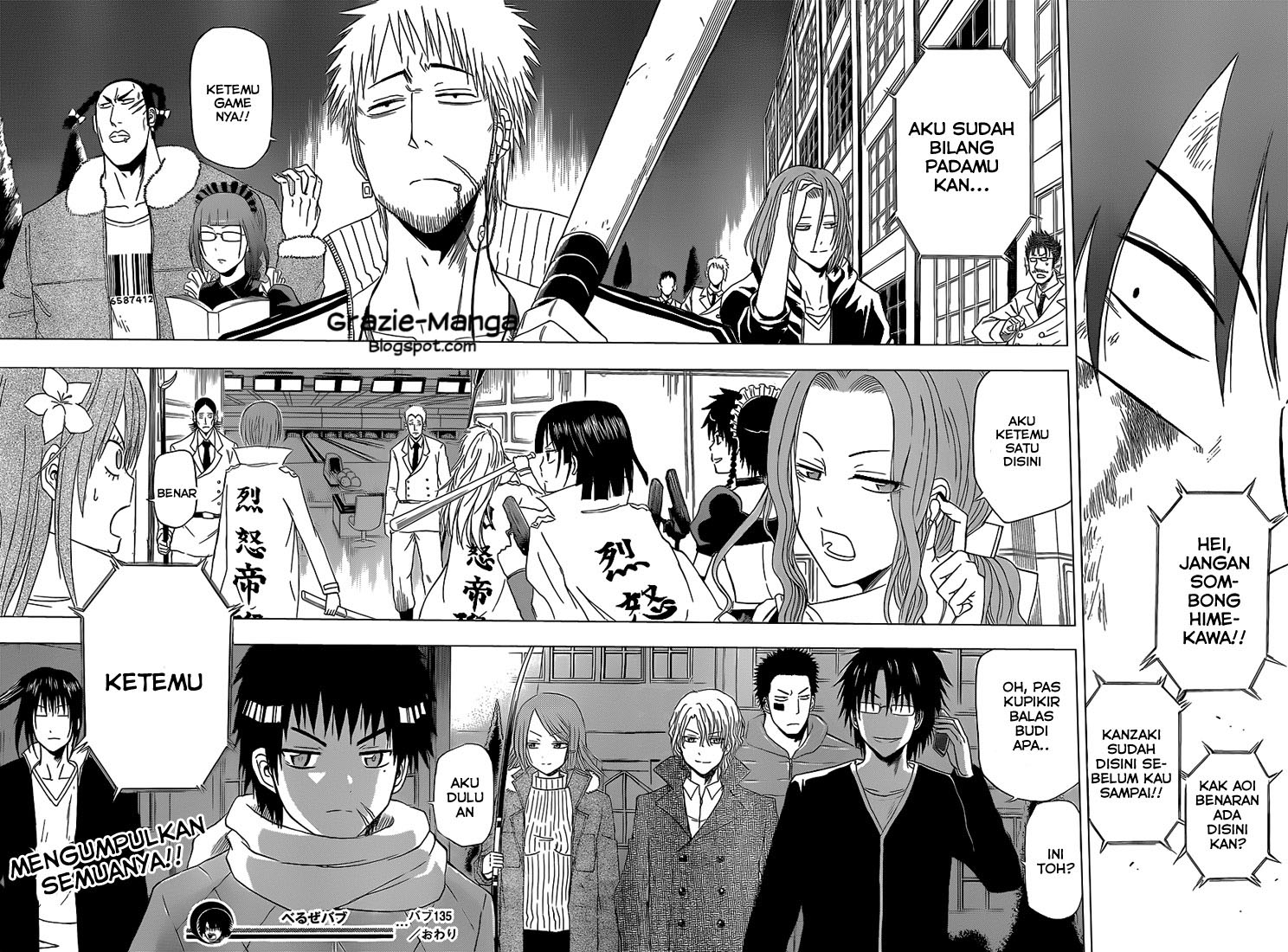 Beelzebub Bangai Hen chapter 135 halaman 19