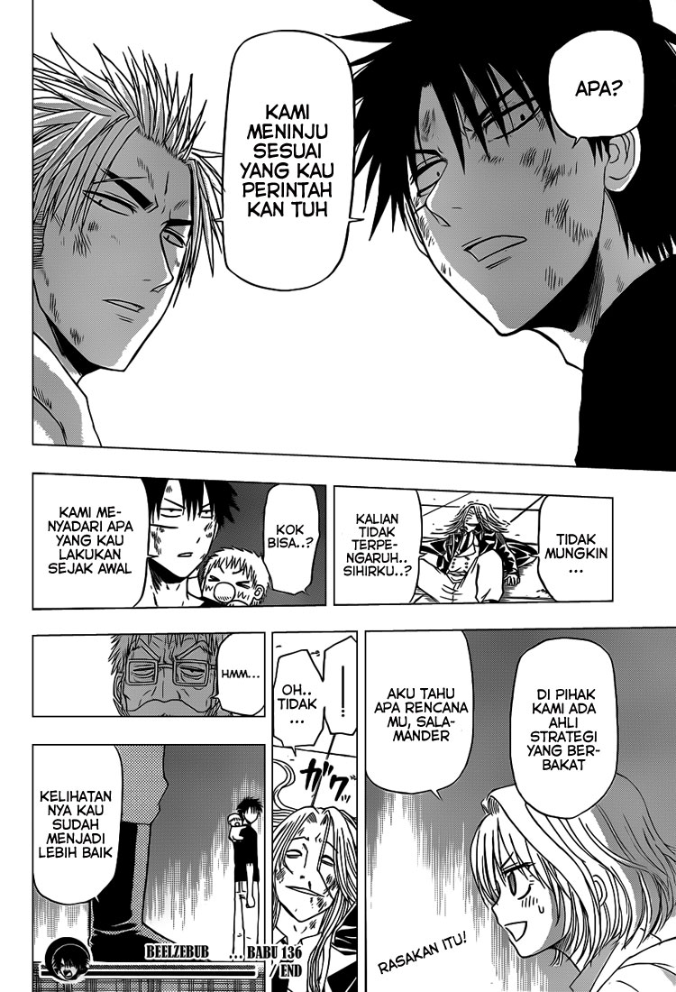 Beelzebub Bangai Hen chapter 136 halaman 18