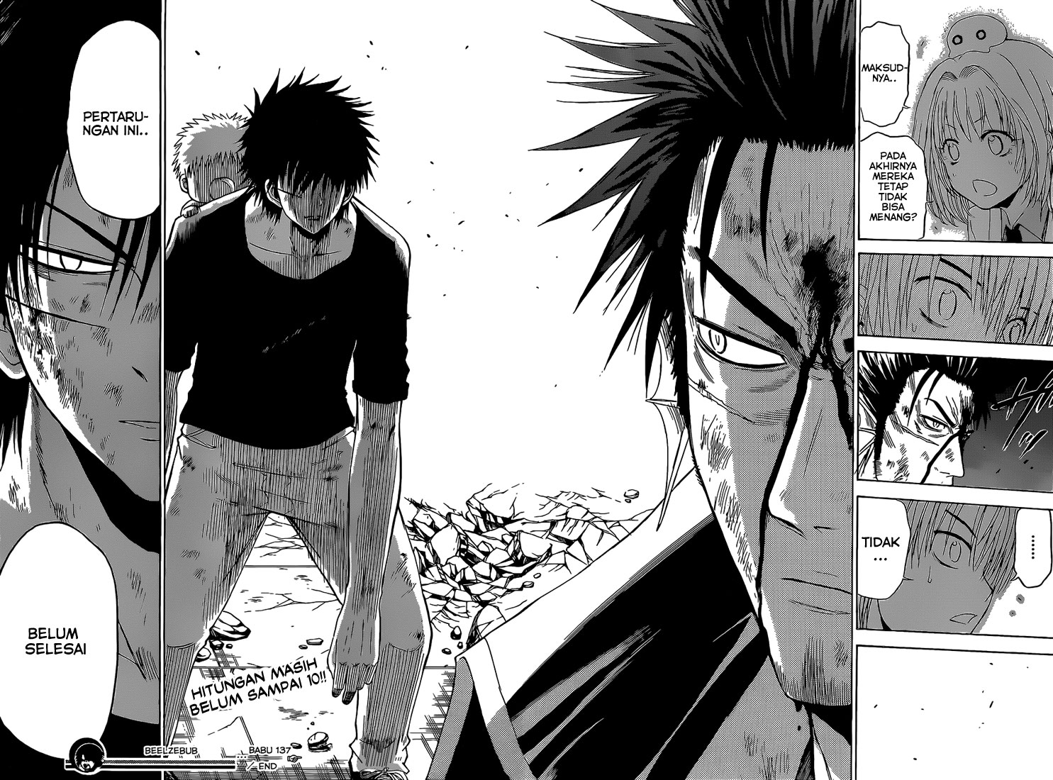Beelzebub Bangai Hen chapter 137 halaman 19