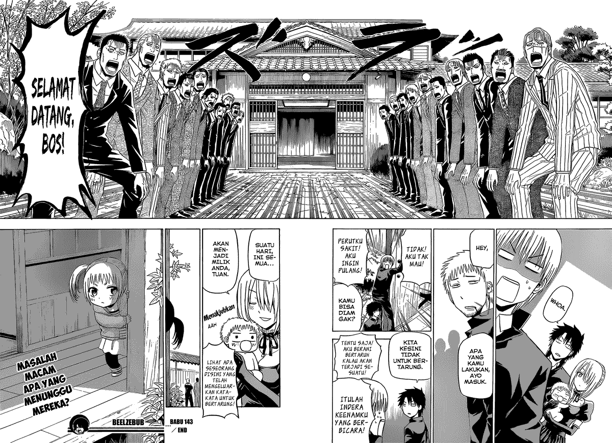 Beelzebub Bangai Hen chapter 143 halaman 19