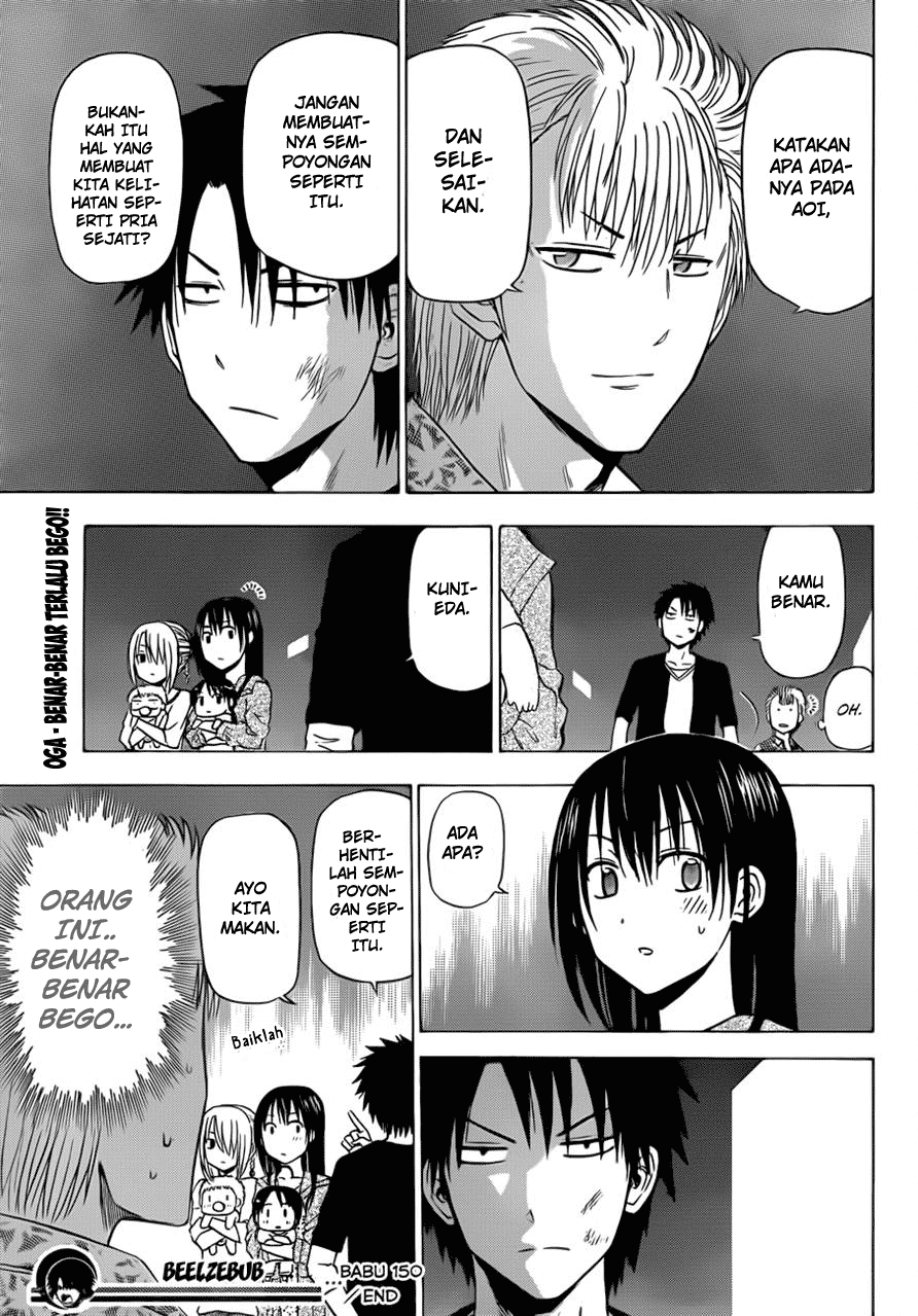 Beelzebub Bangai Hen chapter 150 halaman 20