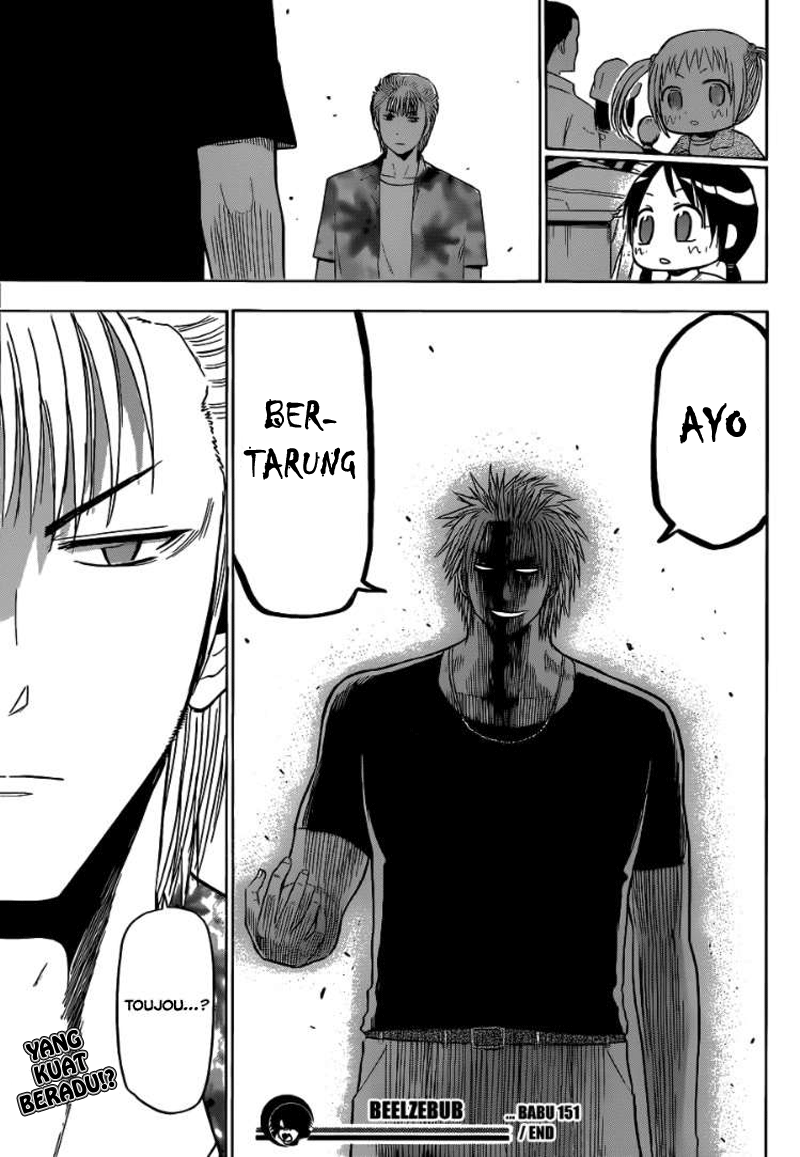 Beelzebub Bangai Hen chapter 151 halaman 19