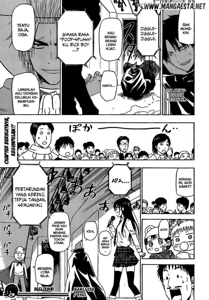 Beelzebub Bangai Hen chapter 158 halaman 20