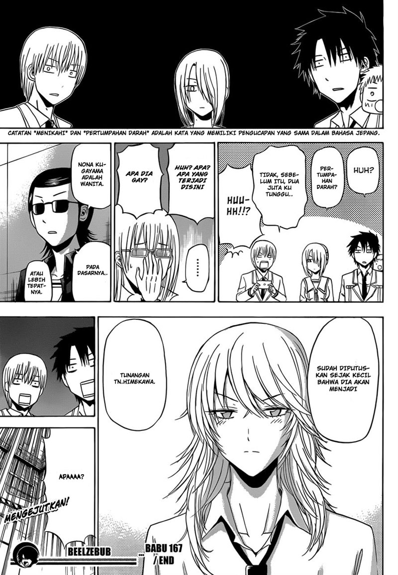Beelzebub Bangai Hen chapter 167 halaman 19