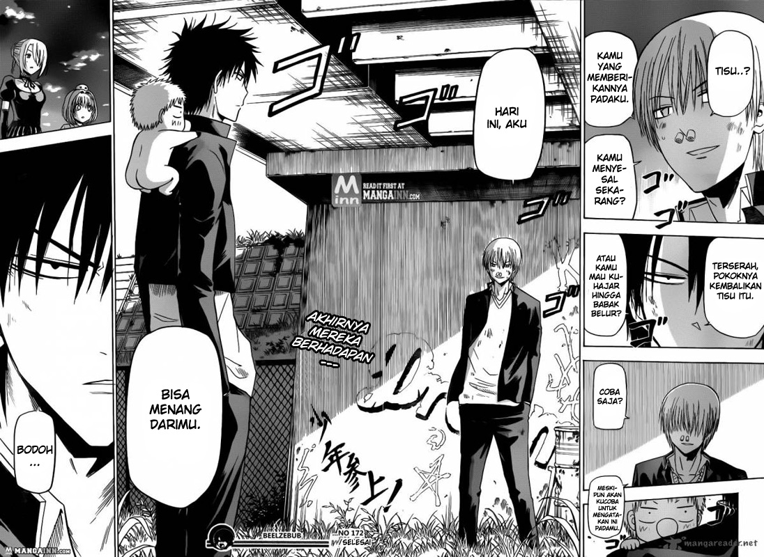 Beelzebub Bangai Hen chapter 172 halaman 17