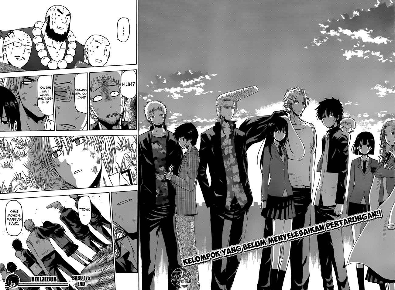 Beelzebub Bangai Hen chapter 175 halaman 17