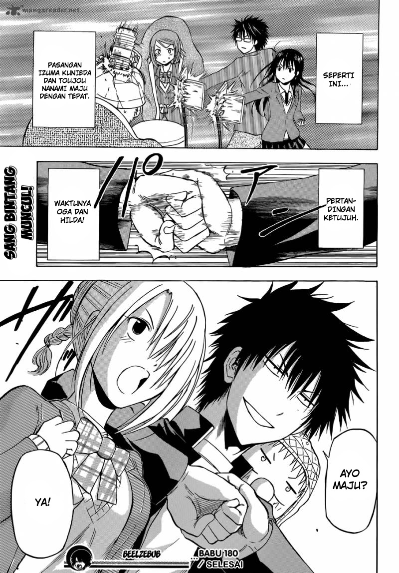Beelzebub Bangai Hen chapter 180 halaman 19