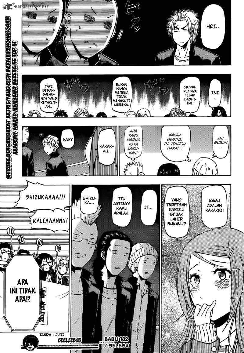 Beelzebub Bangai Hen chapter 182 halaman 18