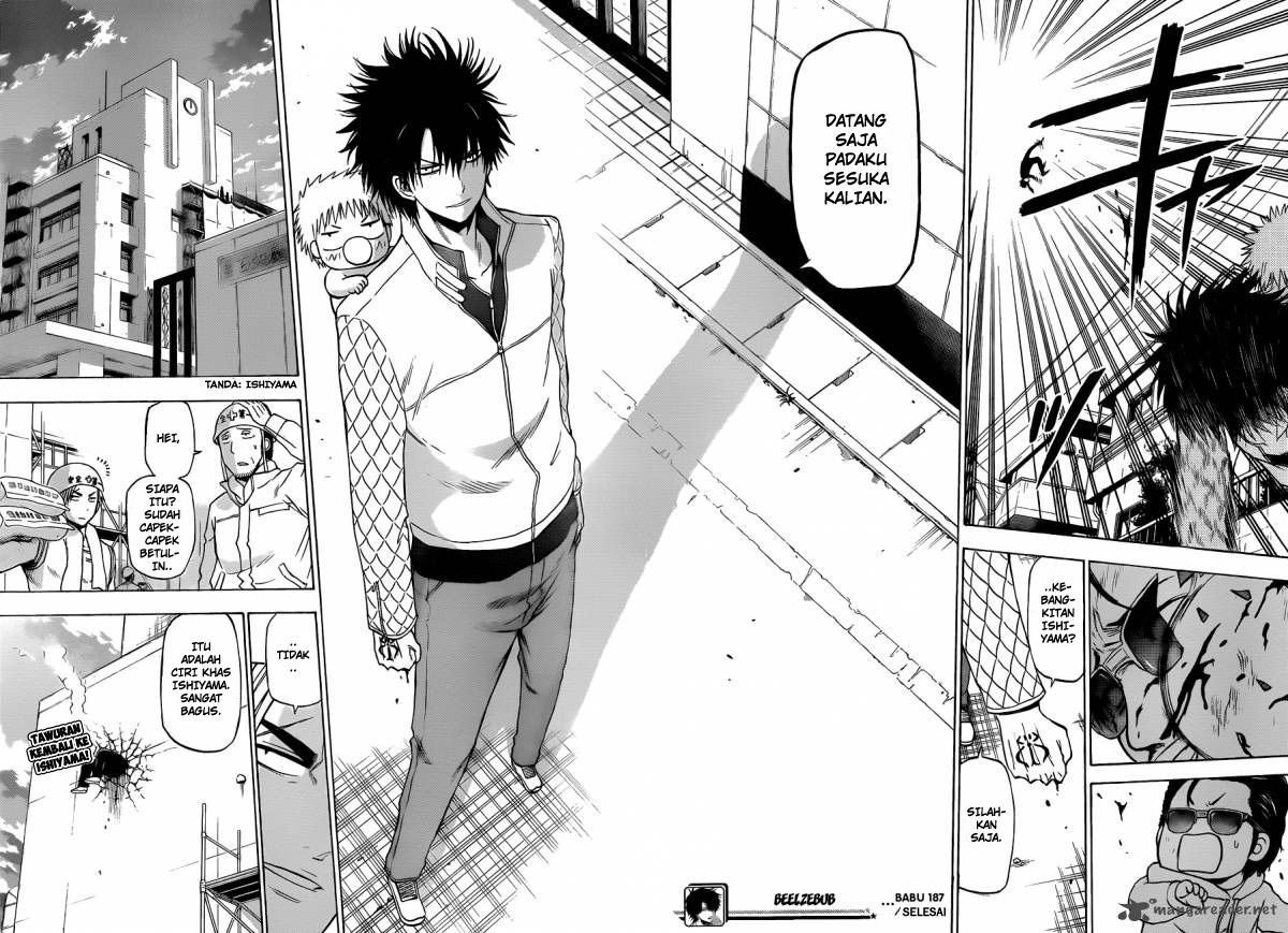 Beelzebub Bangai Hen chapter 187 halaman 36
