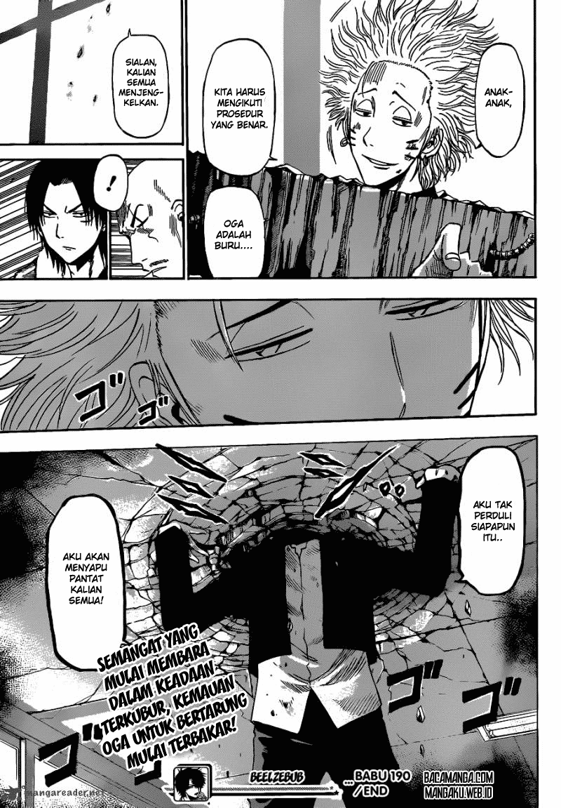 Beelzebub Bangai Hen chapter 189 halaman 36