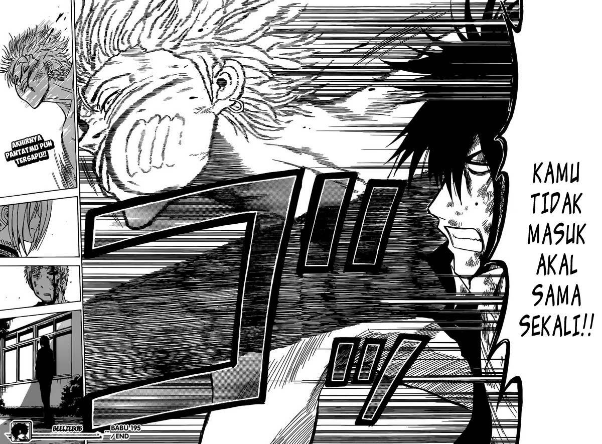 Beelzebub Bangai Hen chapter 195 halaman 18