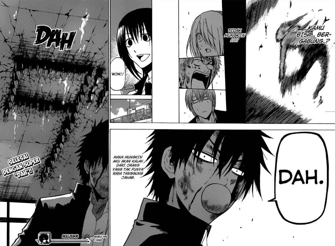 Beelzebub Bangai Hen chapter 196 halaman 16