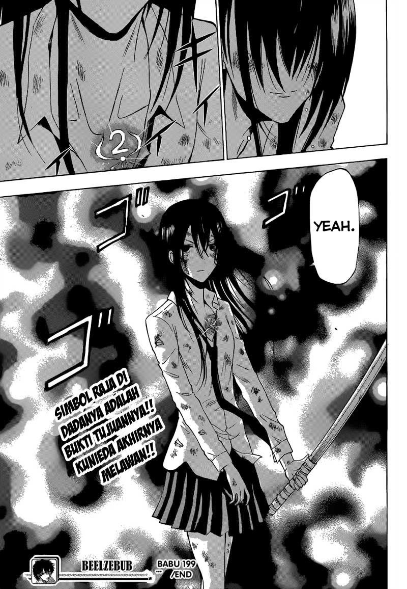 Beelzebub Bangai Hen chapter 199 halaman 19