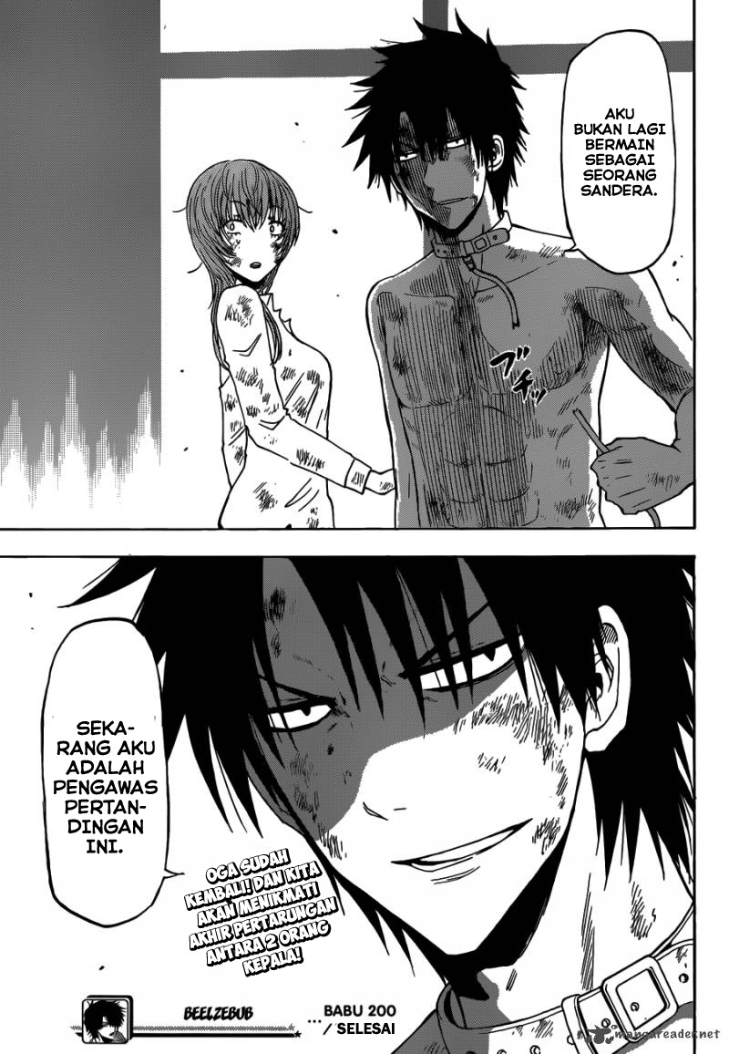 Beelzebub Bangai Hen chapter 200 halaman 19