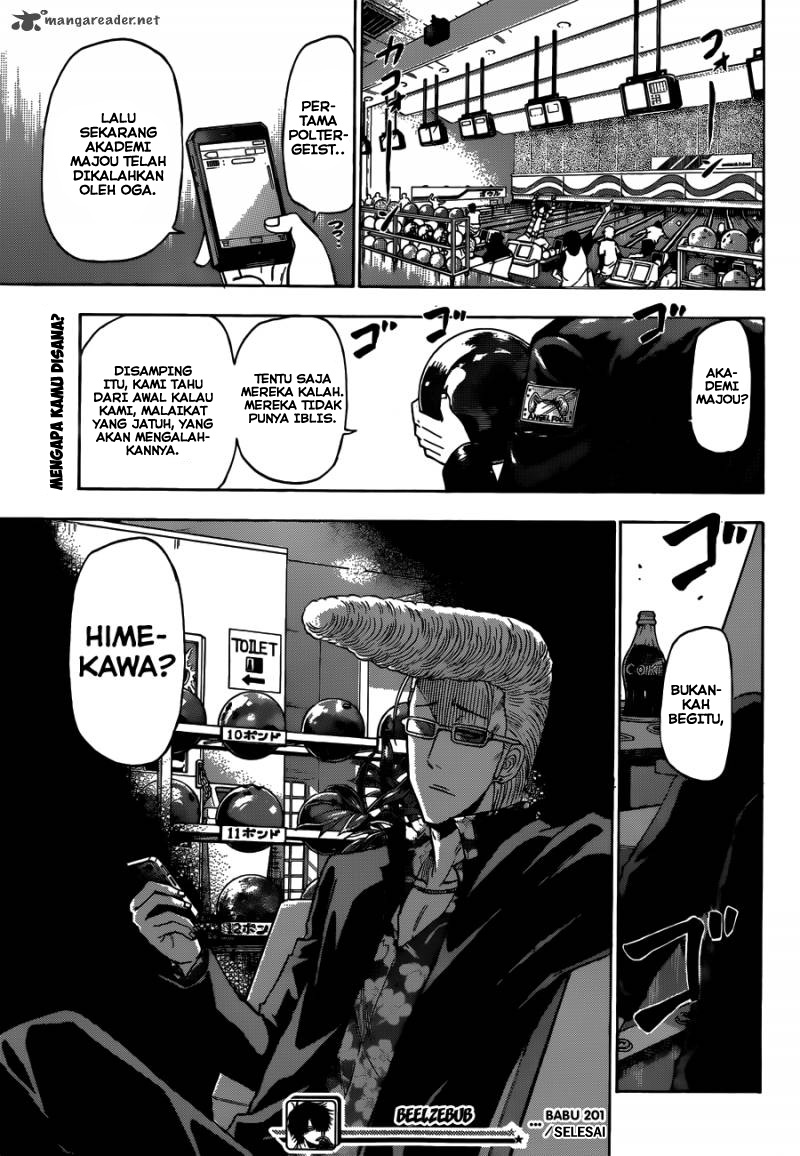 Beelzebub Bangai Hen chapter 201 halaman 17