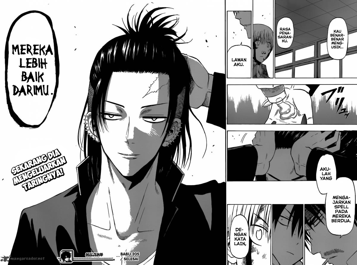 Beelzebub Bangai Hen chapter 205 halaman 17