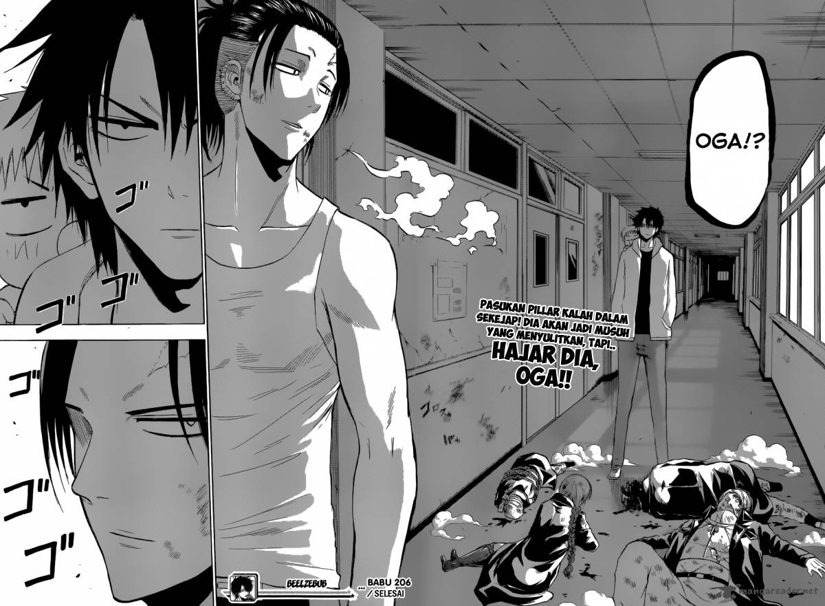 Beelzebub Bangai Hen chapter 206 halaman 18