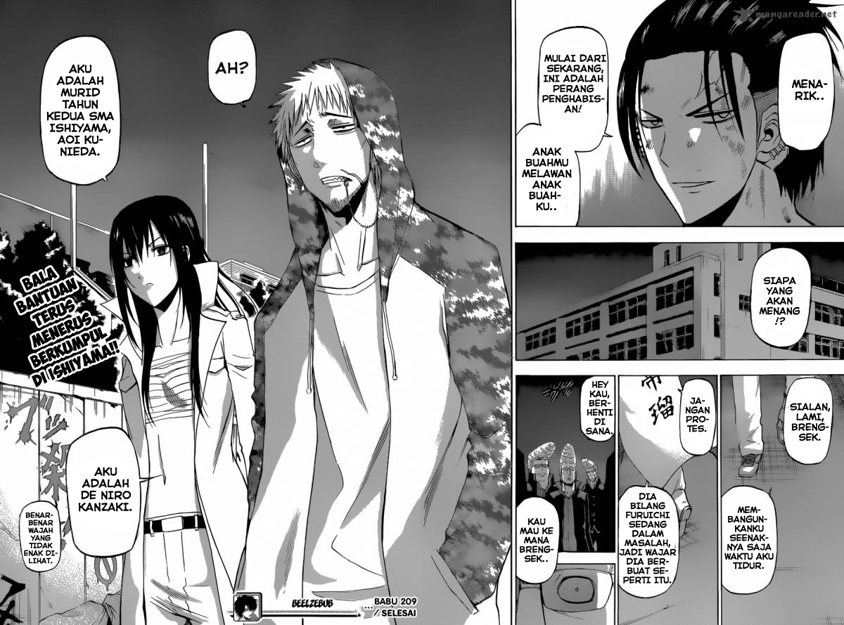 Beelzebub Bangai Hen chapter 209 halaman 18